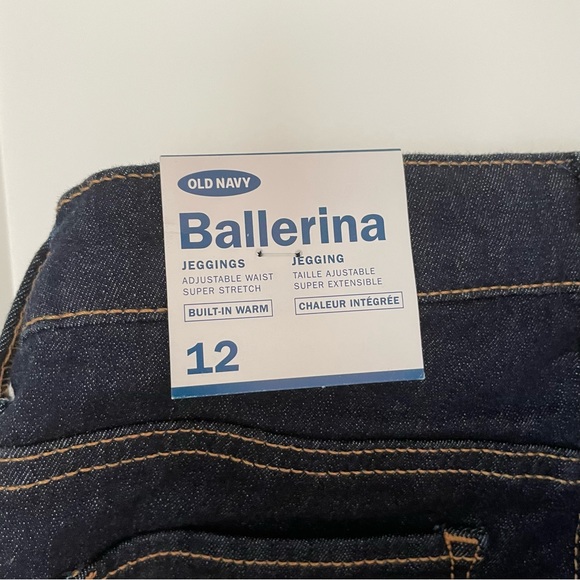 Girls NWT Built-In Warm Jeggings size 12 - Picture 3 of 5